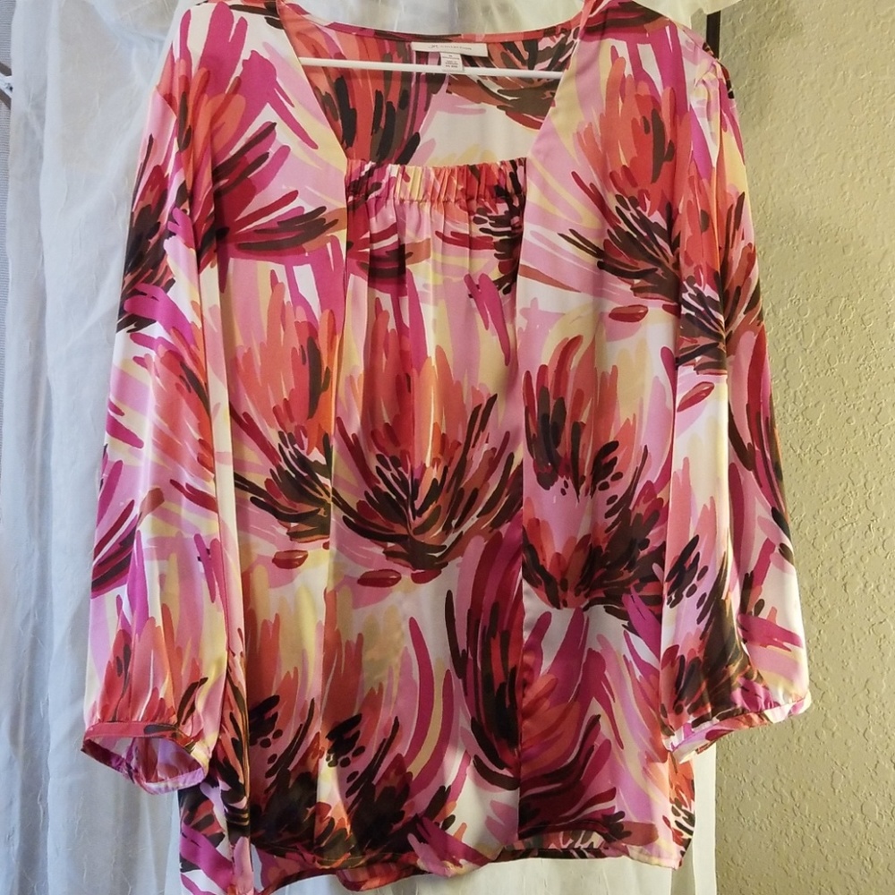 Multi color blouse/JM Collection